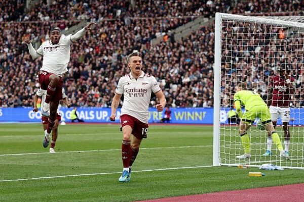 Odegaard's Brilliant Assist Against West Ham Puts Arsenal Within Reach of Premier League Glory!n