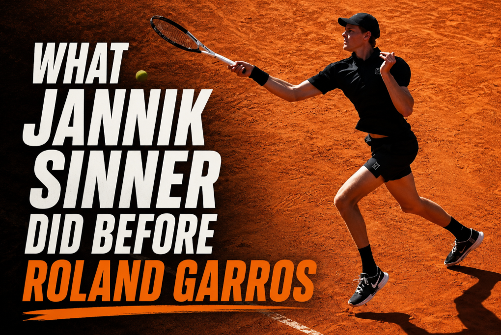 Prior to Roland Garros: Jannik Sinner Achieves a Rare Milestone in Tennis