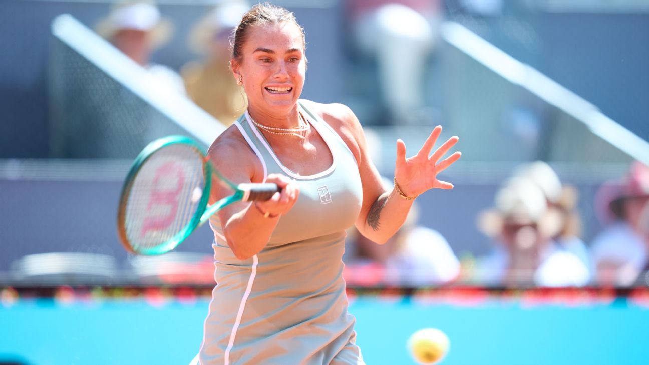 Sabalenka Overcomes Madrid Open Health Scare, Thwarts Osaka's Upset Attempt