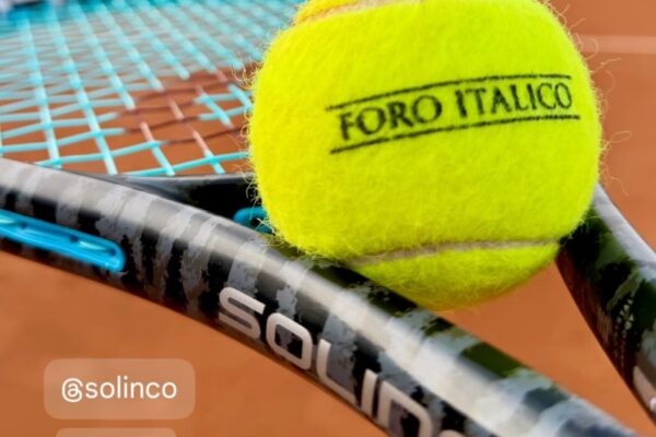Solinco Unveils the Blackout V2 Racquet on Rome's Iconic Red Clay - 10sBalls.com & TennisBalls.com
